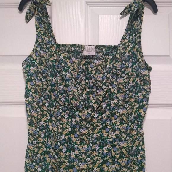 Sienna Sky Tied Floral Tank Size M - Picture 1 of 5
